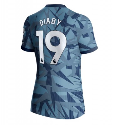 Aston Villa Moussa Diaby #19 Tercera Equipación Mujer 2023-24 Manga Corta